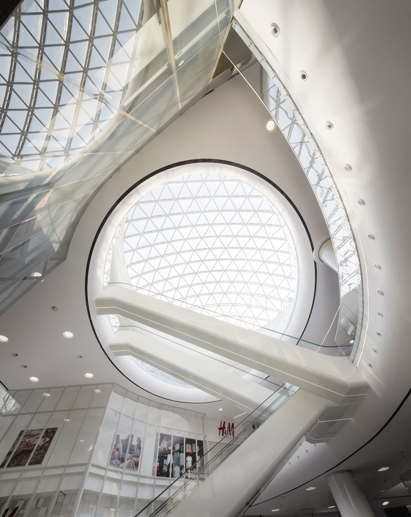 Overall view of the mall, view 2 – MegaMall, Bucharest