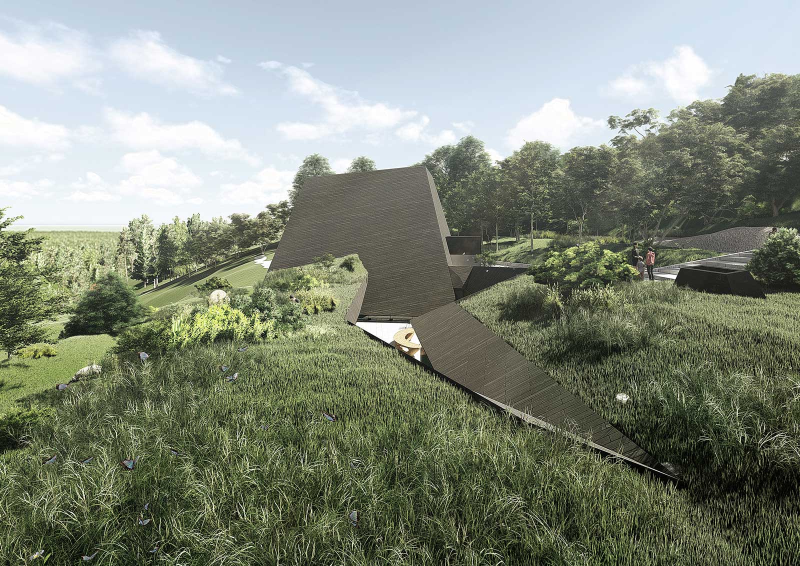 Zona muzeului, vedere laterală – Pavilion Muzeul Satului Sighetu Marmatiei, Sighetu Marmatiei
