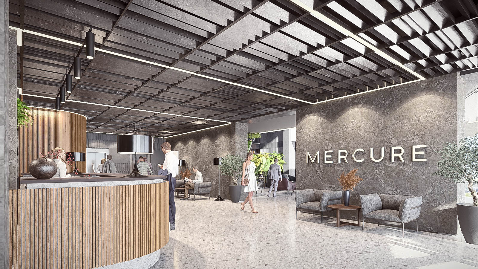 Recepția – Hotel Mercure Bacău, Bacău