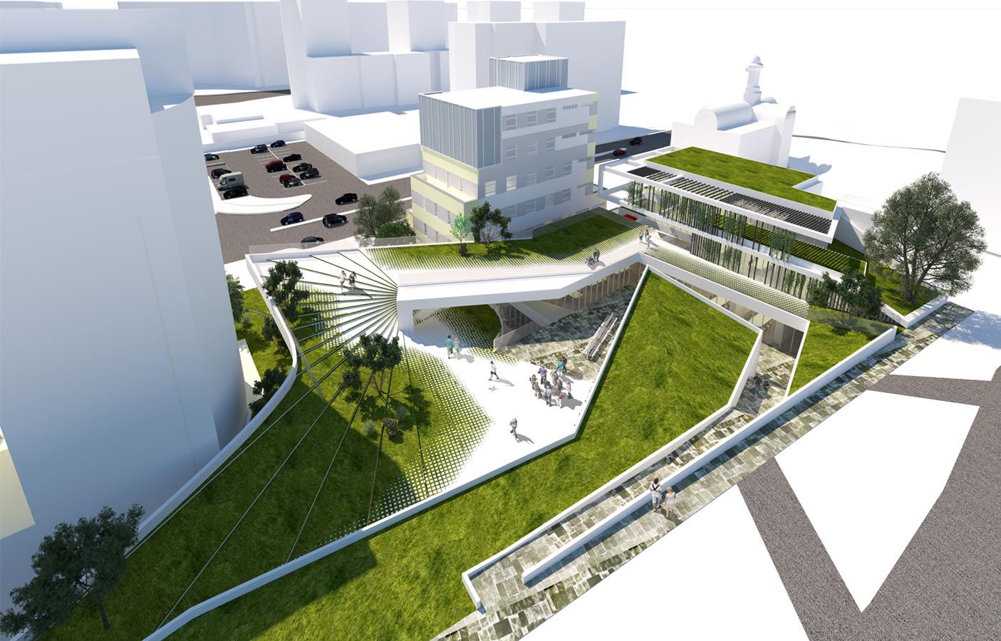 Perspective from the competition entry – Consiliul Judetean Cluj, Cluj-Napoca