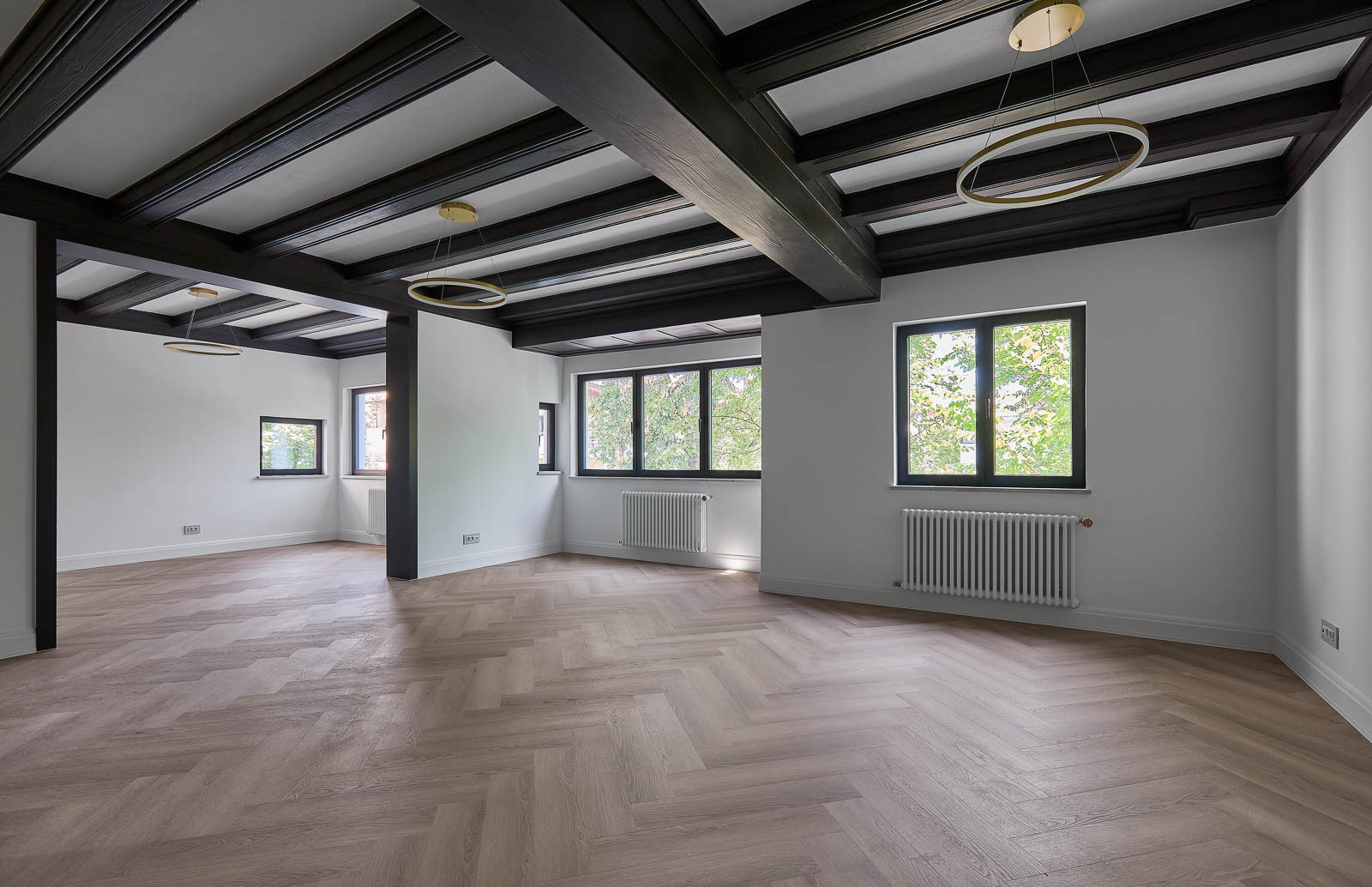 Perspectivă asupra spațiului, varianta 8 – Rosenthal House, București