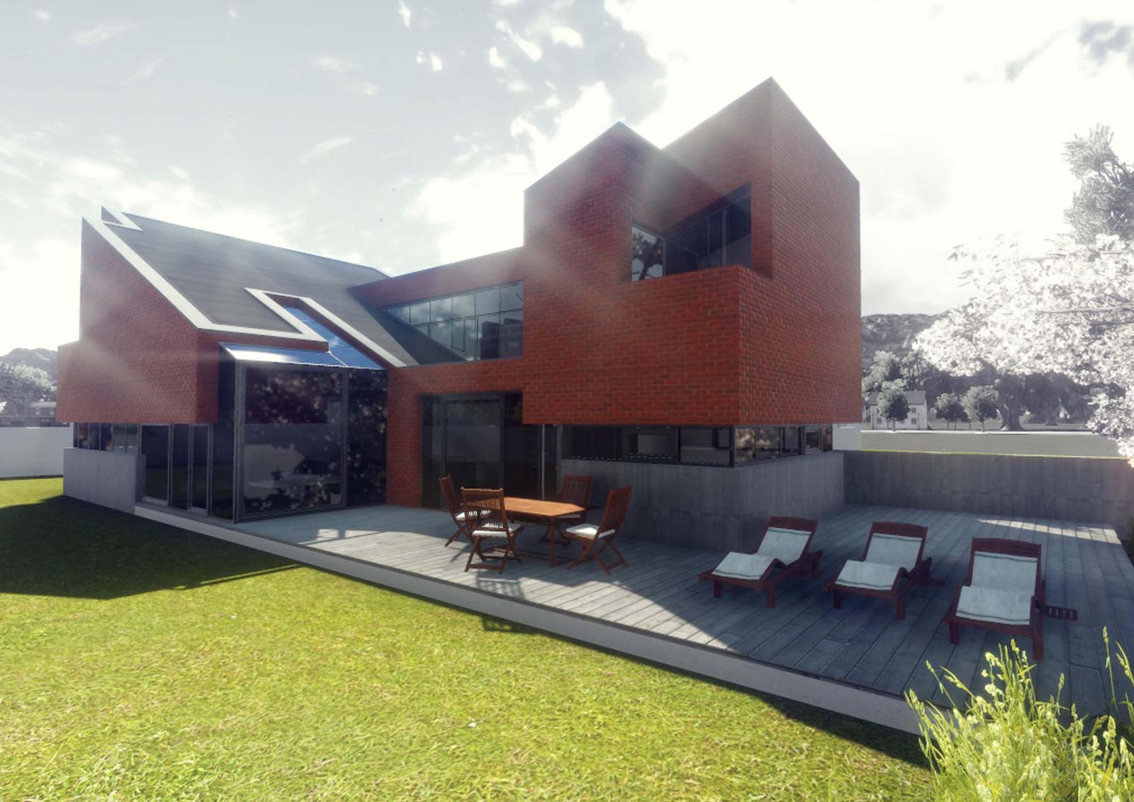 Overall view of the home – Locuinta unifamiliala GDC, Bucharest