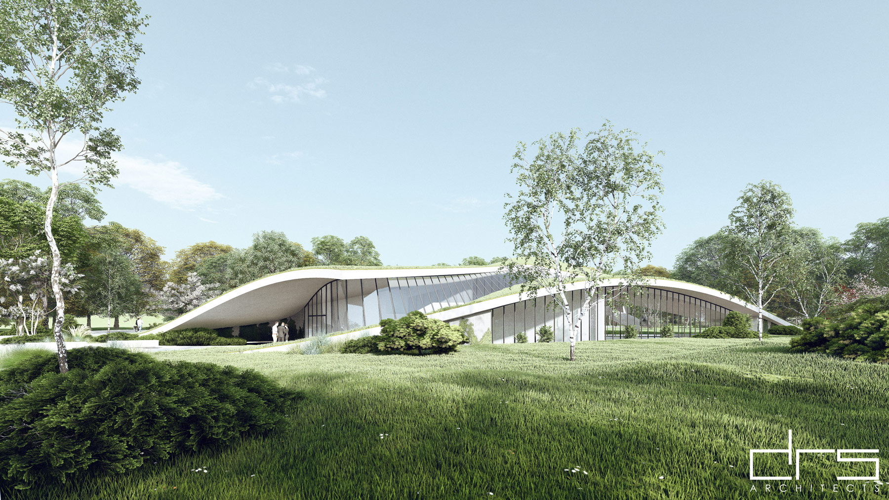 Overall view of the project – Pavilion Cultural, Bucharest