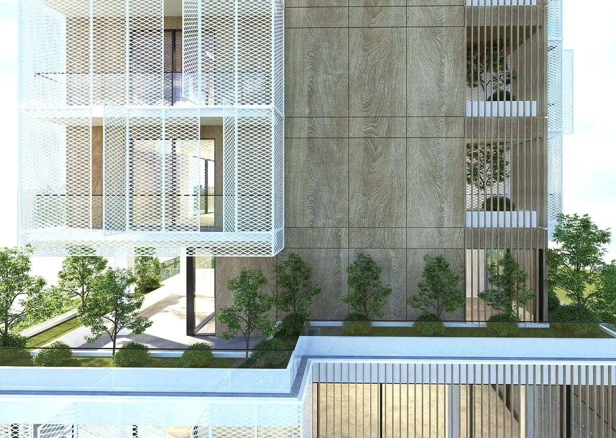 Architectural detail – Seaside Residence, Constanța