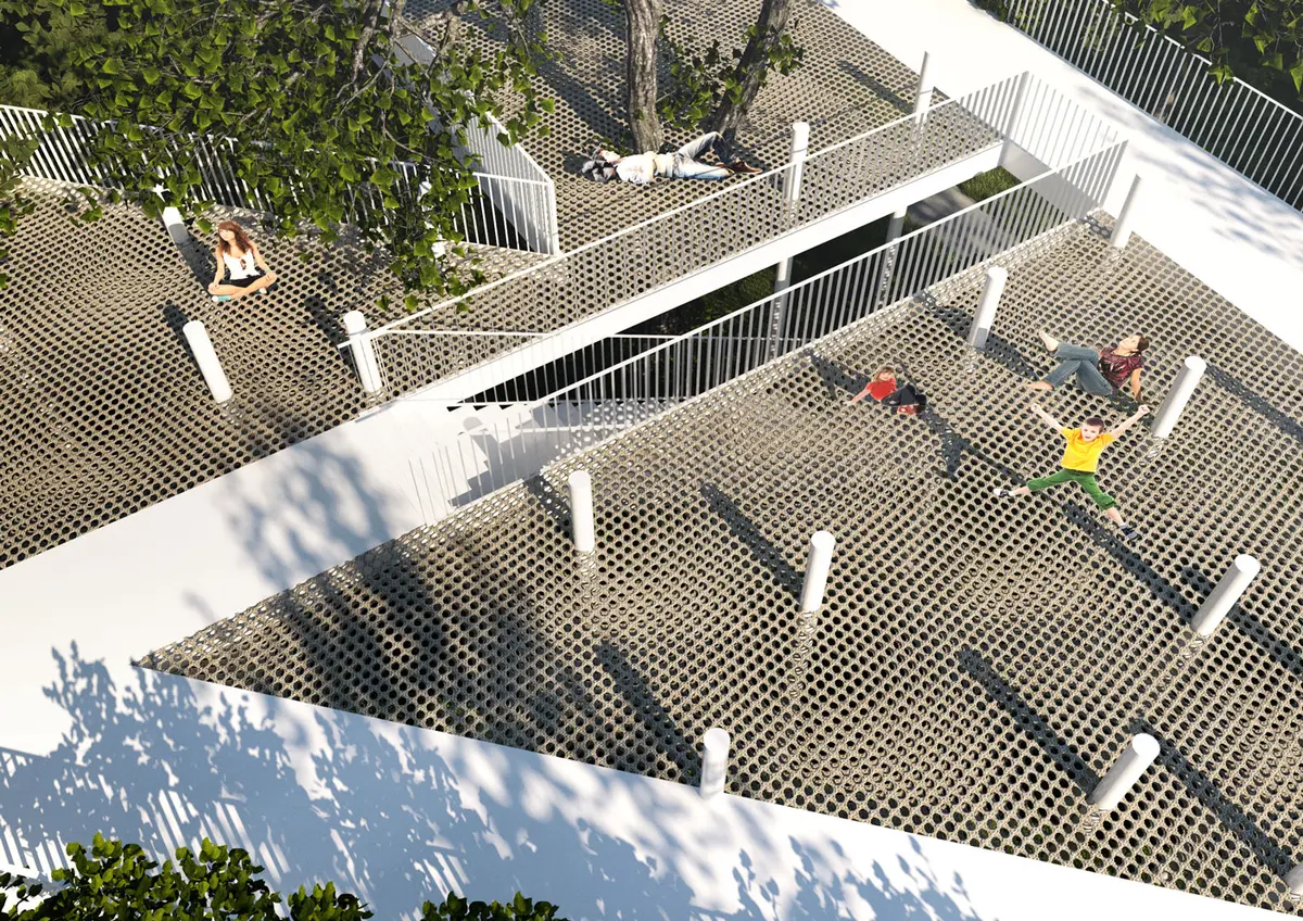 Urban perspective – Parcul Feroviarilor, Cluj-Napoca
