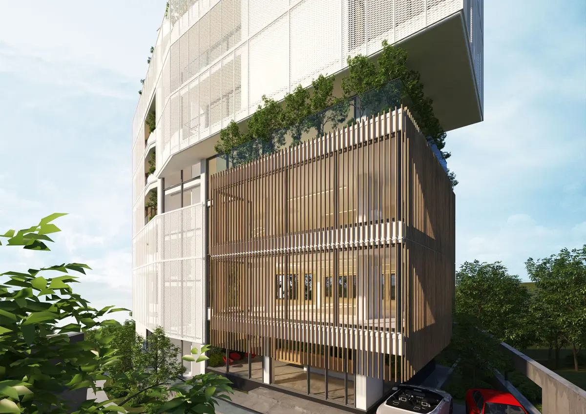 Building façade – Seaside Residence, Constanța