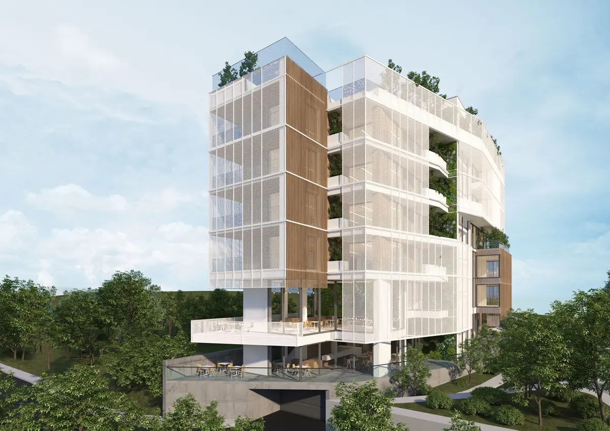 Overall view of the project – Seaside Residence, Constanța