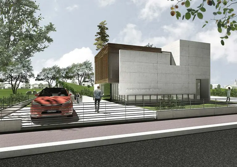 Overall view of the project – Psychology Clinic, Constanța