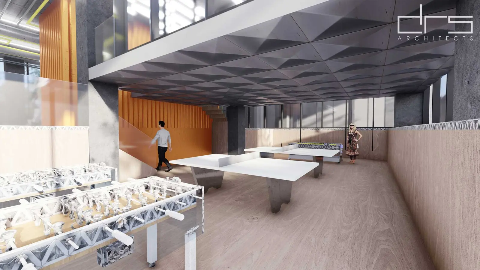 Fit-out detail – Unique Student Housing, Bucharest