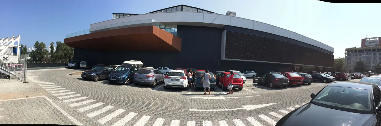 Vedere de ansamblu a mall-ului, detaliu – Extindere City Park Mall Constanta, Constanța
