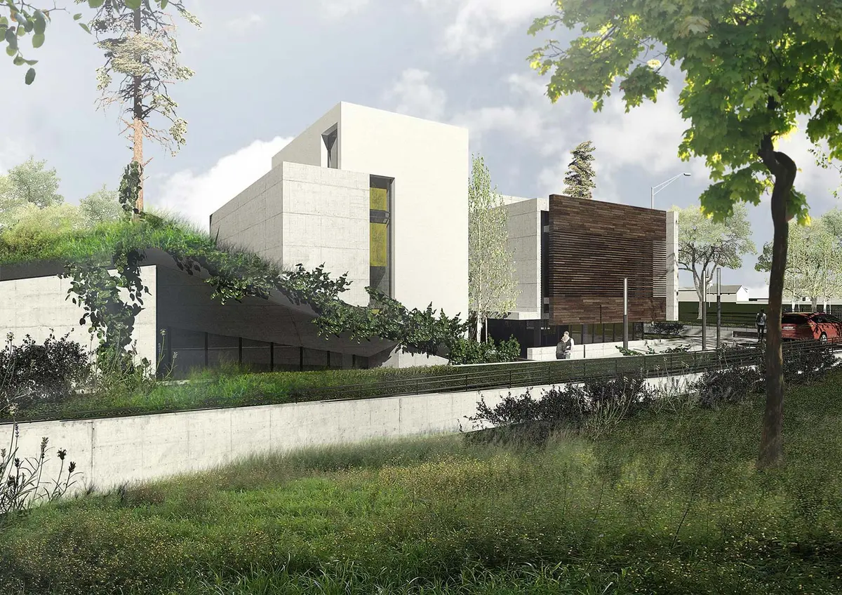Detaliu arhitectural – Psychology Clinic, Constanța