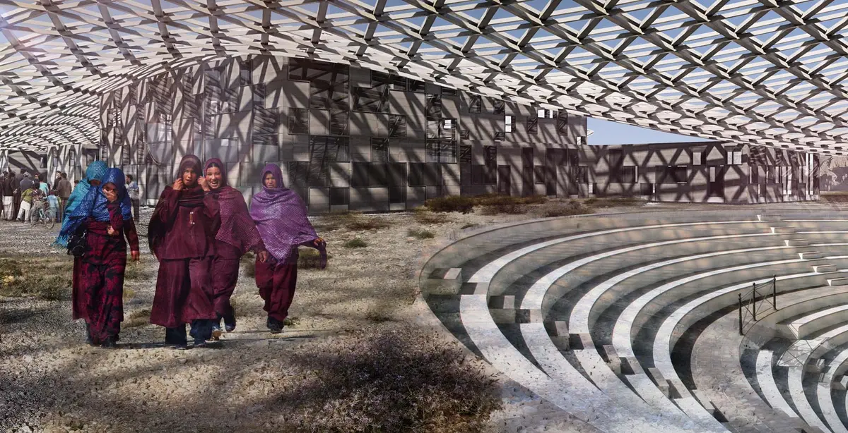 Concept board – Bamiyan Cultural Center, Bamiyan, Afganistan