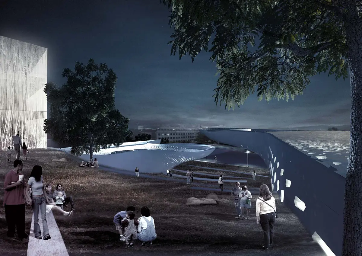 Zona bazinelor, detaliu – Parc Acvatic Craiova, CRAIOVA