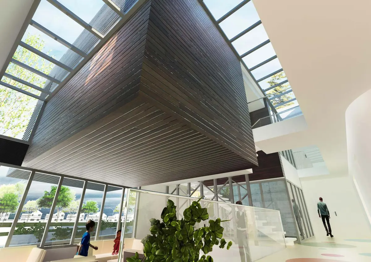 Perspectivă asupra spațiului – Psychology Clinic, Constanța