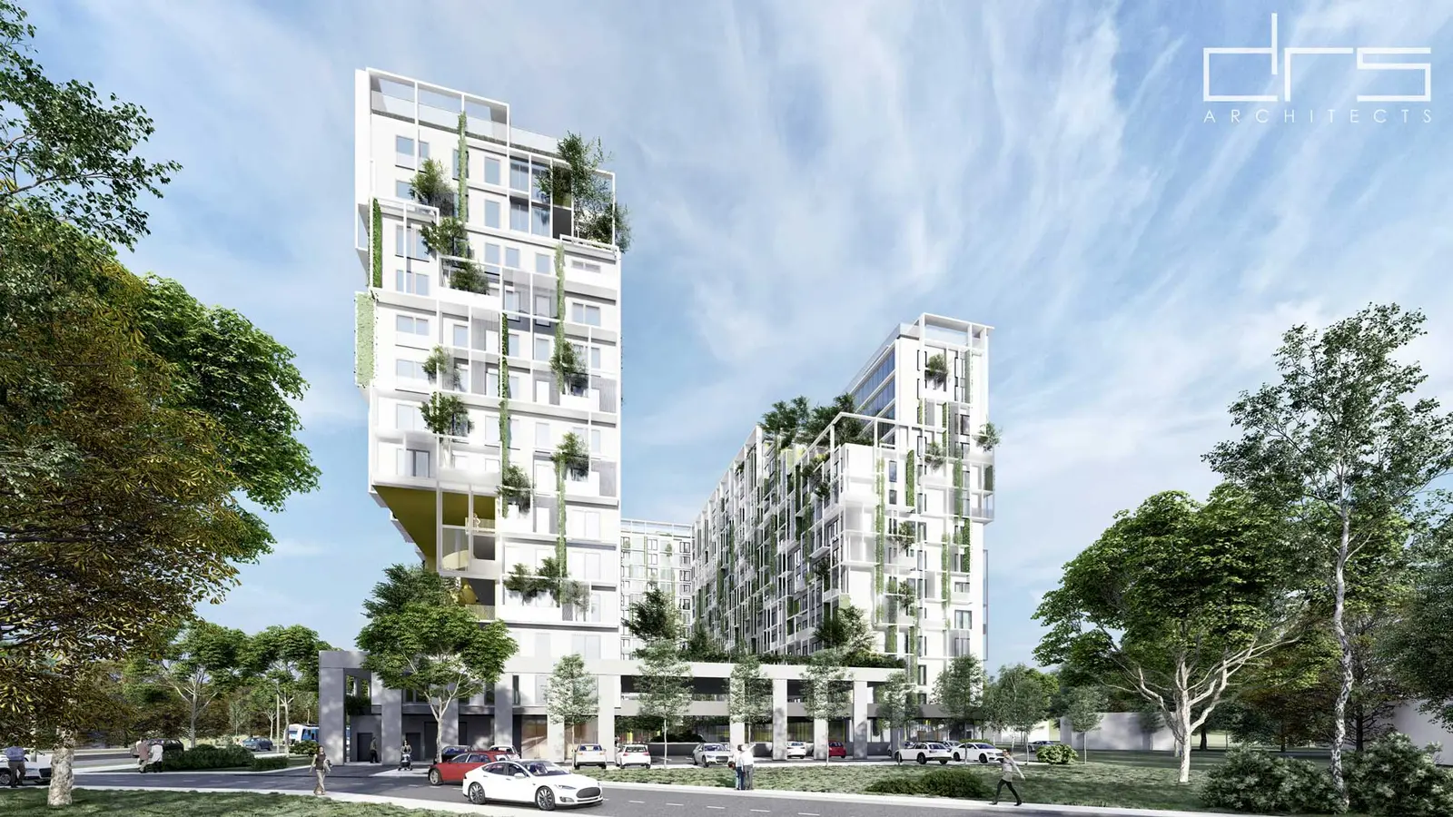 Fit-out detail, close view – Unique Student Housing, Bucharest