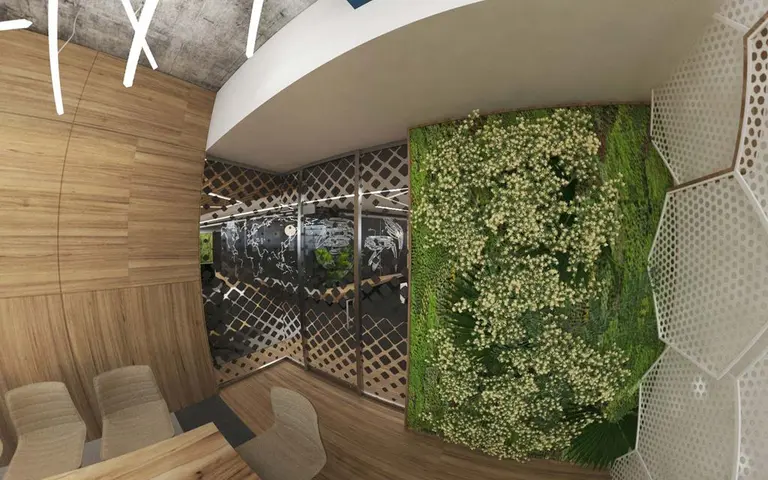 Furniture and finishes detail – Office | Call Center, Bucharest