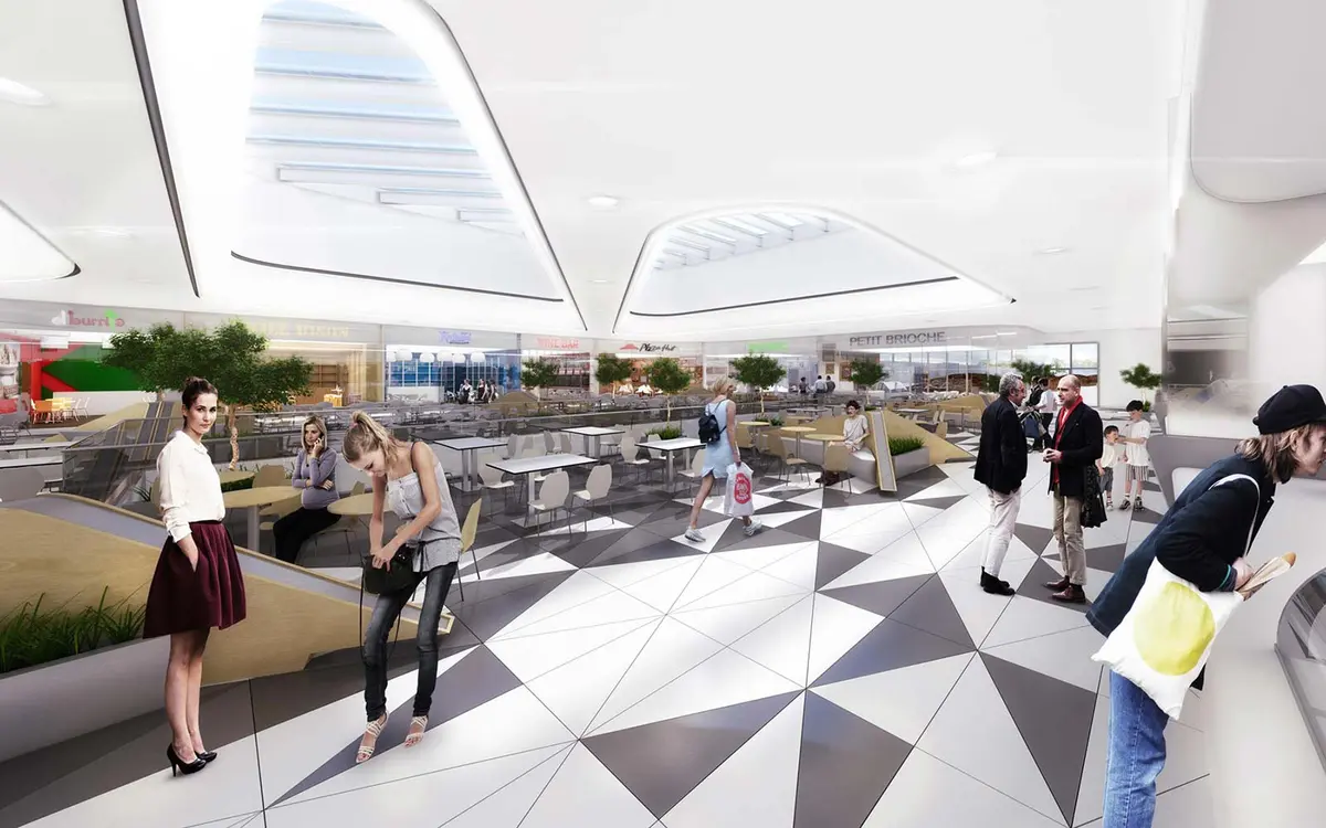 Detaliu de amenajare comercială – Timișoara Shopping City, Timișoara