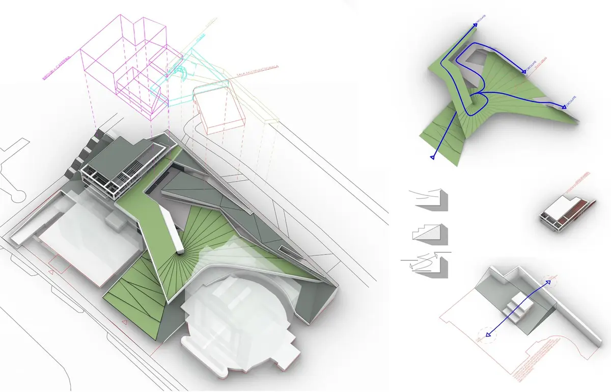 Planșă conceptuală – Consiliul Judetean Cluj, Cluj-Napoca