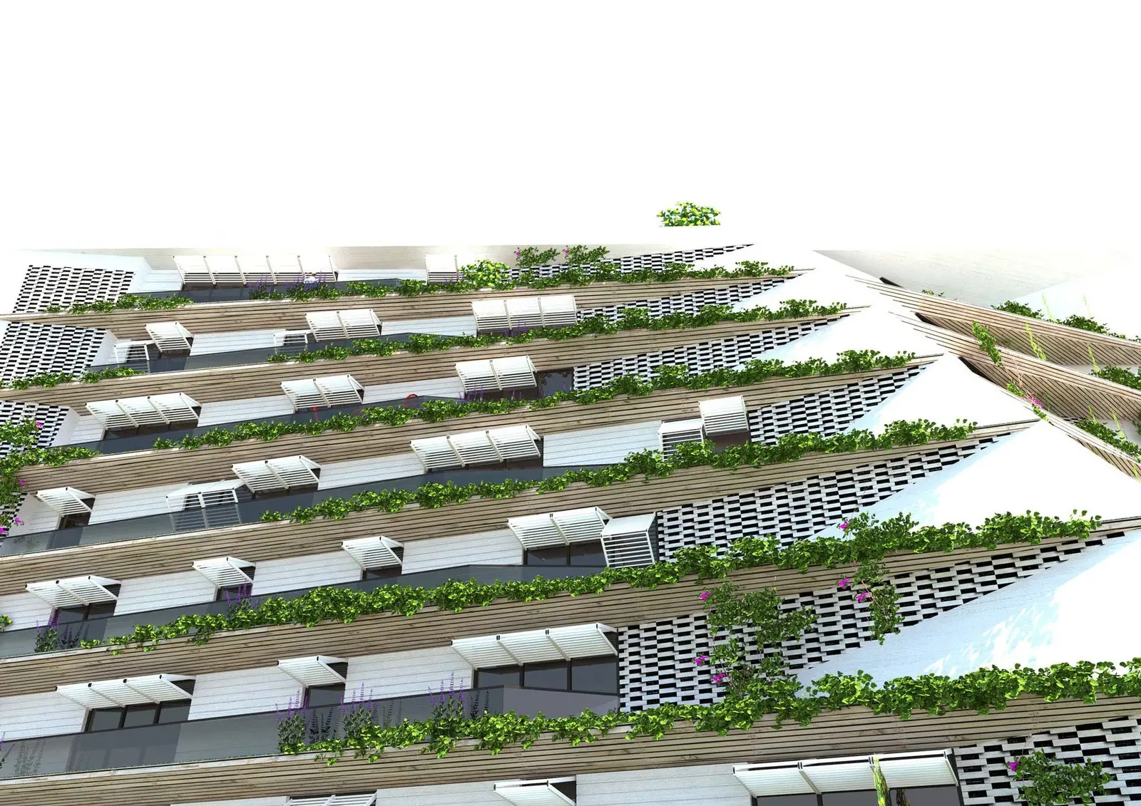 Spațiu interior rezidențial, de aproape – Green Residence - concept