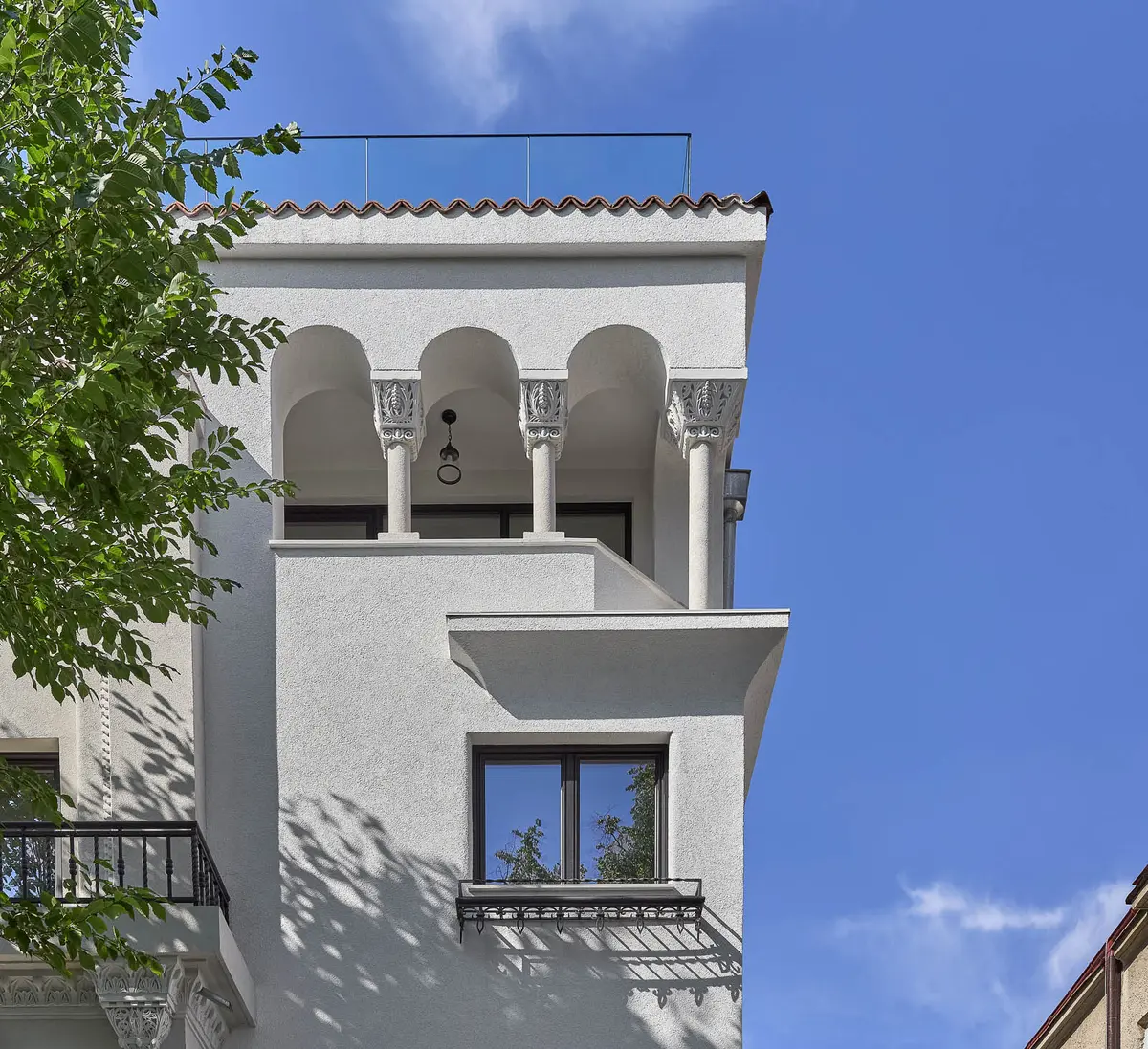 Architectural detail – Rosenthal House, Bucharest