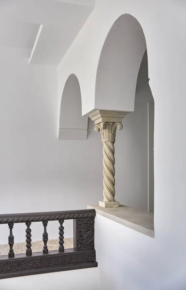 Architectural detail, another perspective – Rosenthal House, Bucharest