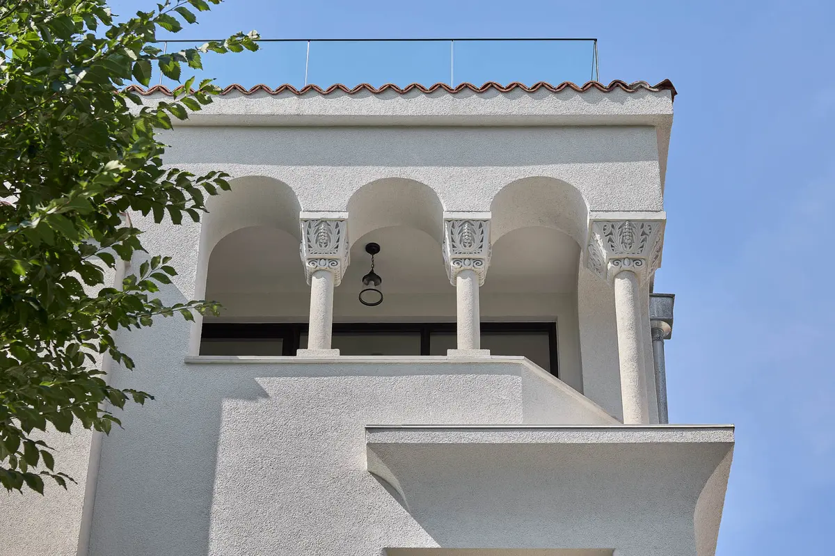 Overall view of the project, view 5 – Rosenthal House, Bucharest