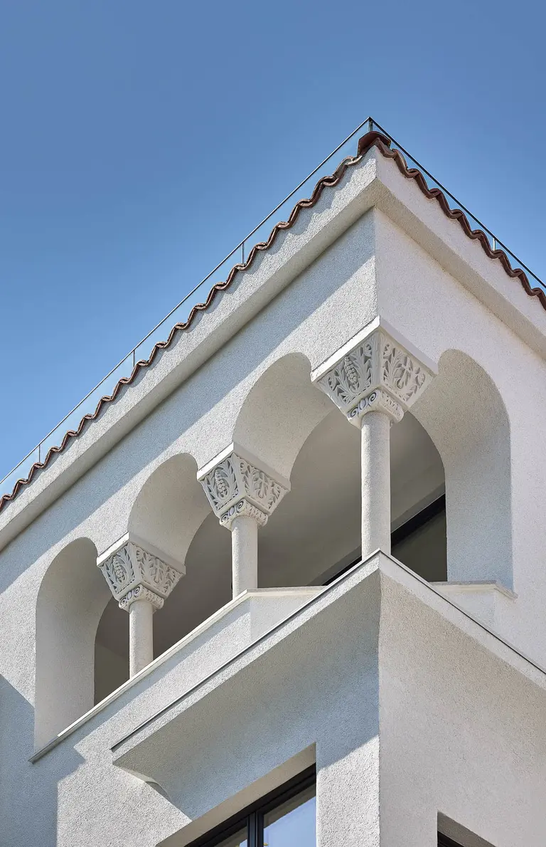 View of the space, close-up – Rosenthal House, Bucharest
