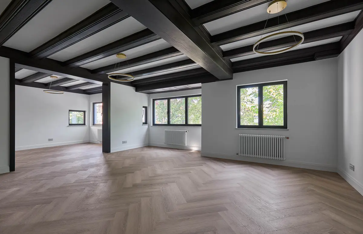 View of the space, complementary perspective – Rosenthal House, Bucharest