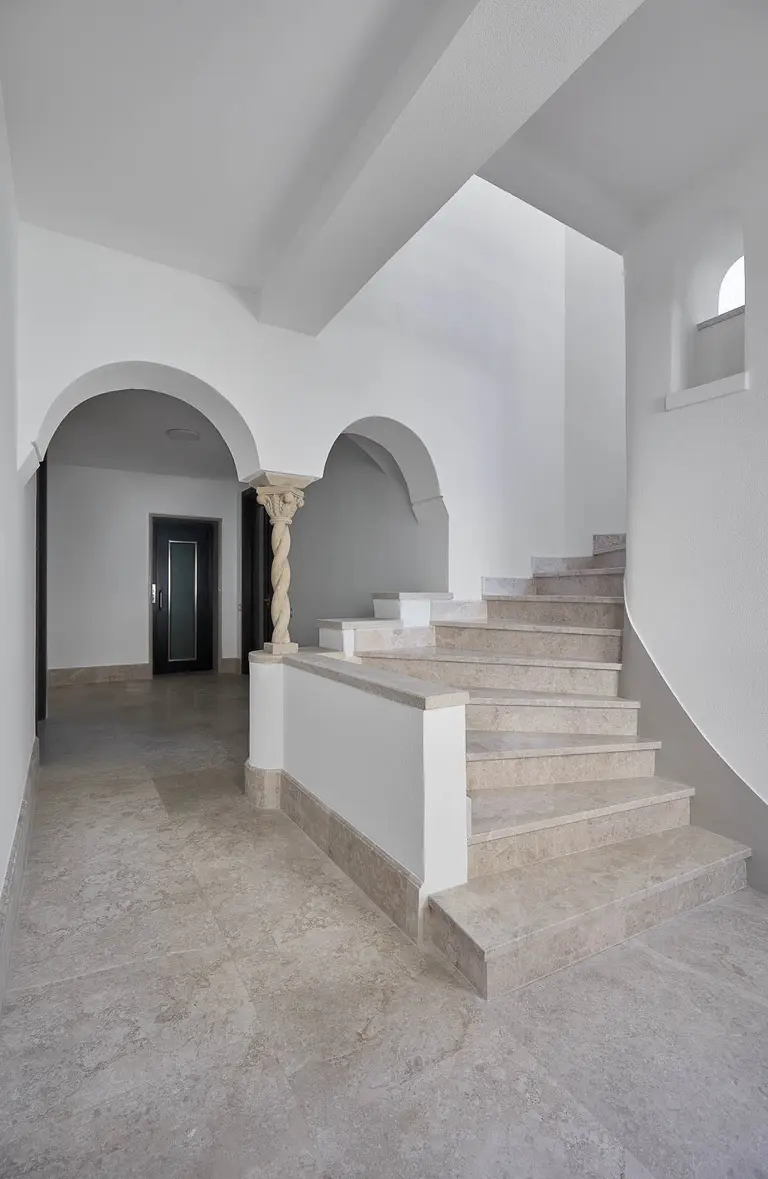 Interior view, complementary perspective – Rosenthal House, Bucharest