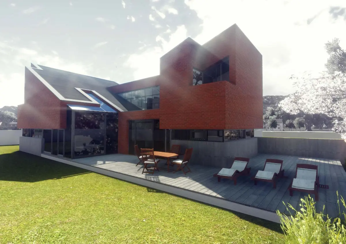 Overall view of the home – Locuinta unifamiliala GDC, Bucharest