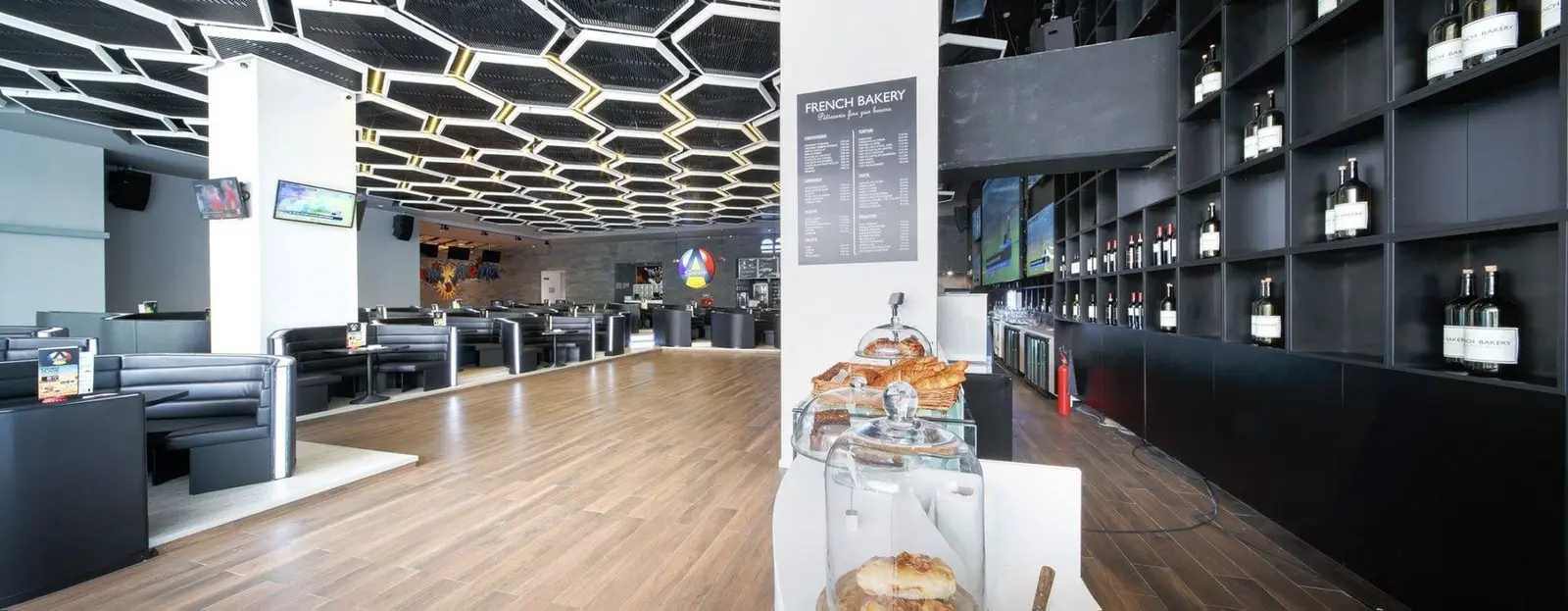 Fit-out detail – Magic Arena Sports Bar, Bucharest