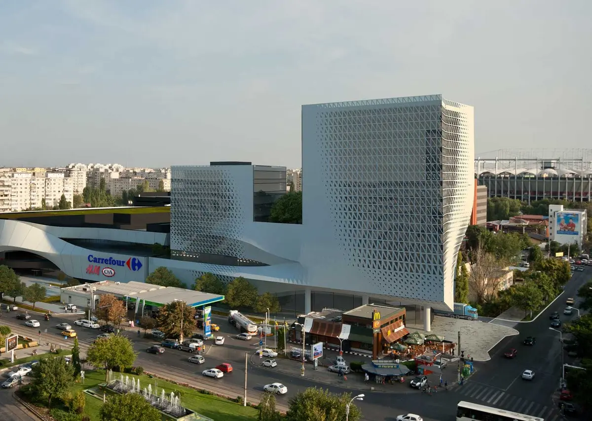 Overall view of the project – Mega Mall Office, Bucharest