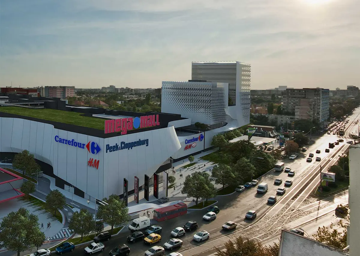 Architectural detail – Mega Mall Office, Bucharest