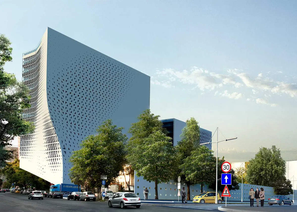 View of the space – Mega Mall Office, Bucharest