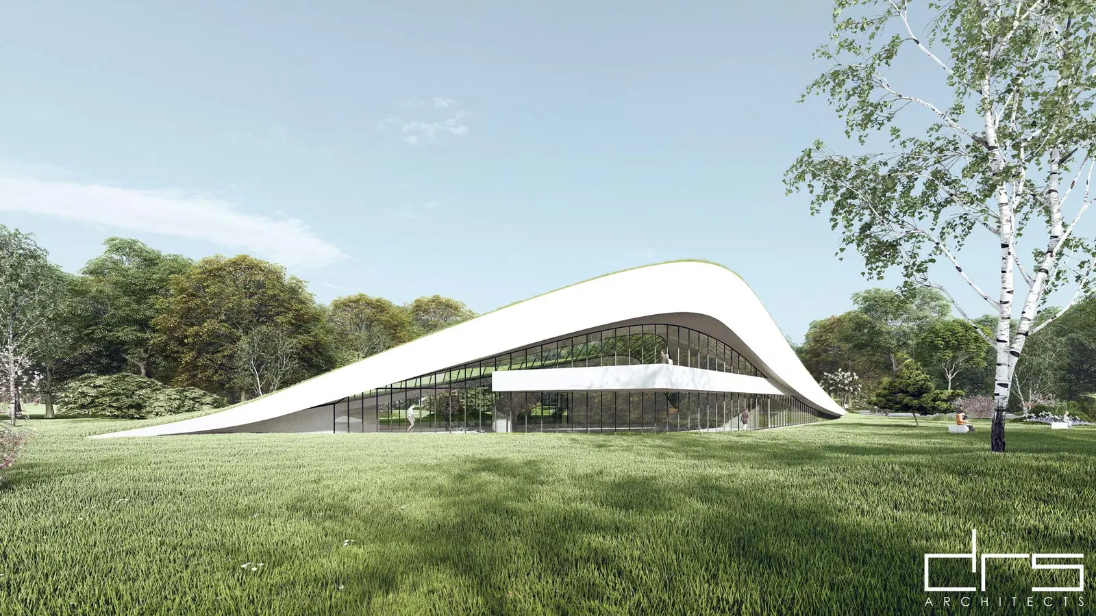 Vedere interioară – Pavilion Cultural, București