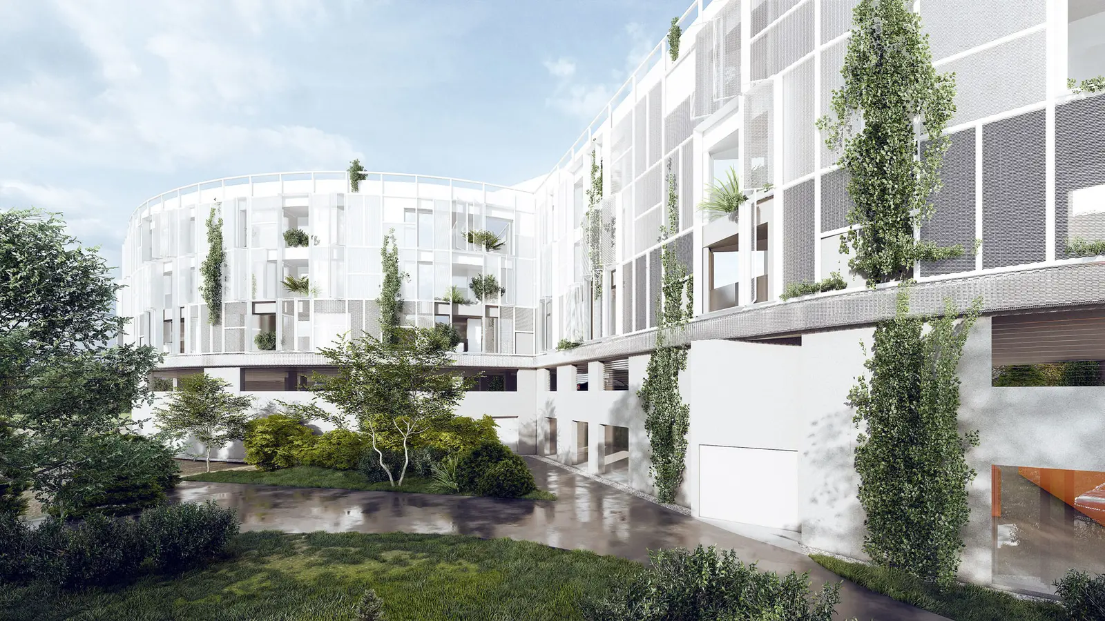 Reception and welcome area, close view – Green Aparthotel, Slatina