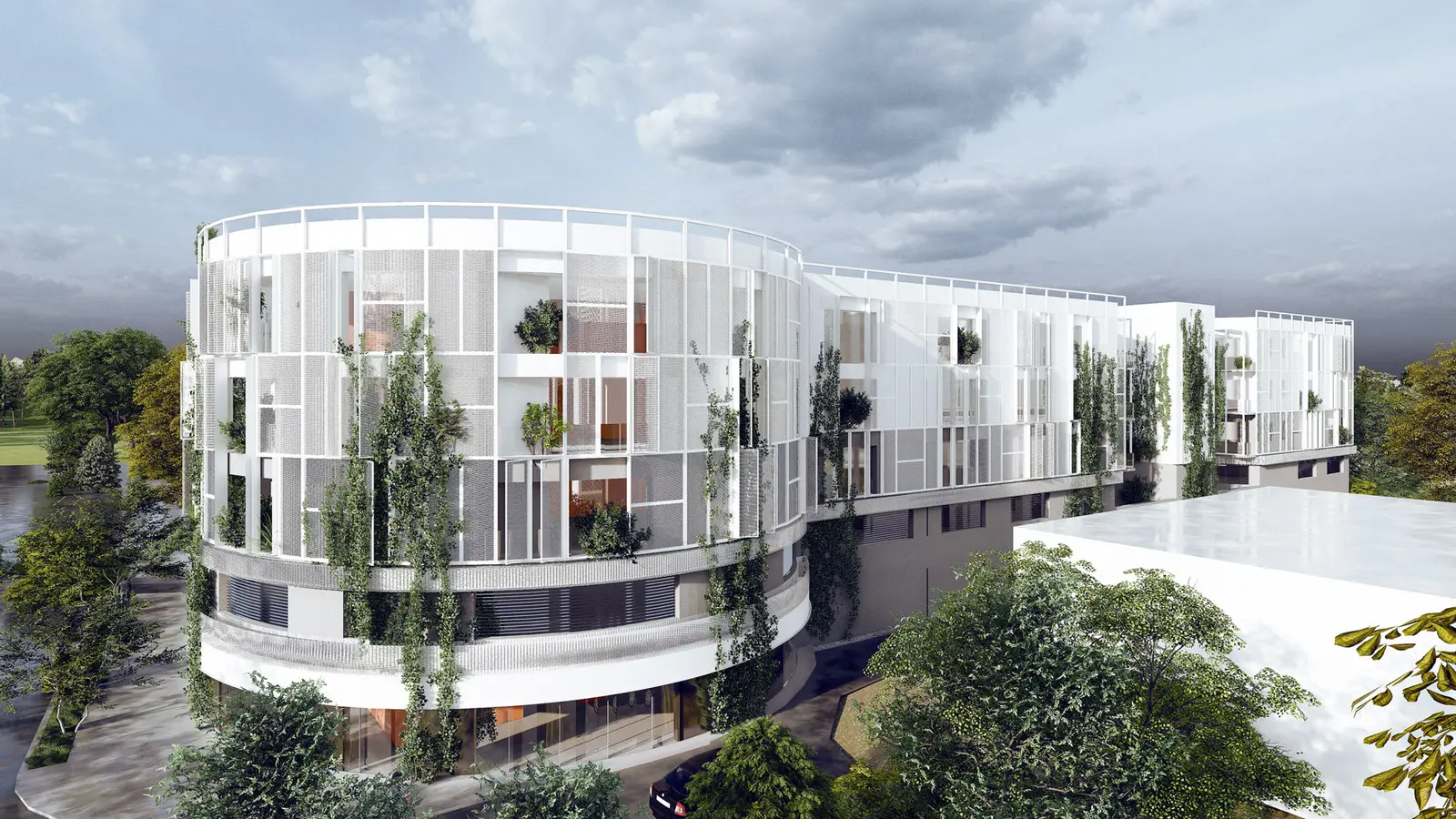 Interior of the hospitality project – Green Aparthotel, Slatina