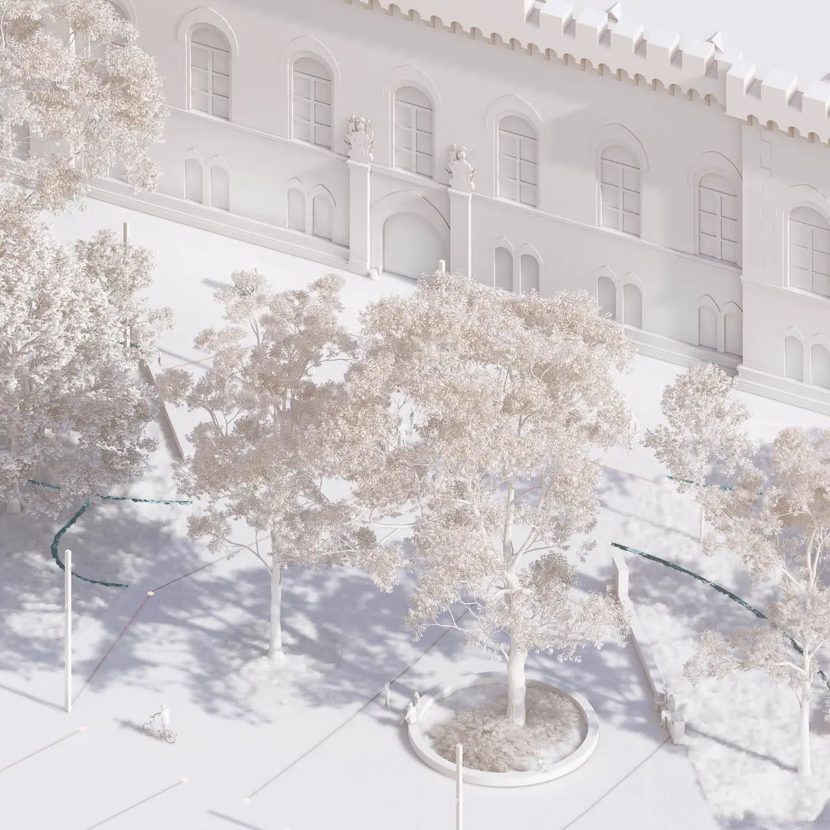 Vedere de ansamblu a propunerii, de aproape – Victoria Square Timișoara, Timișoara