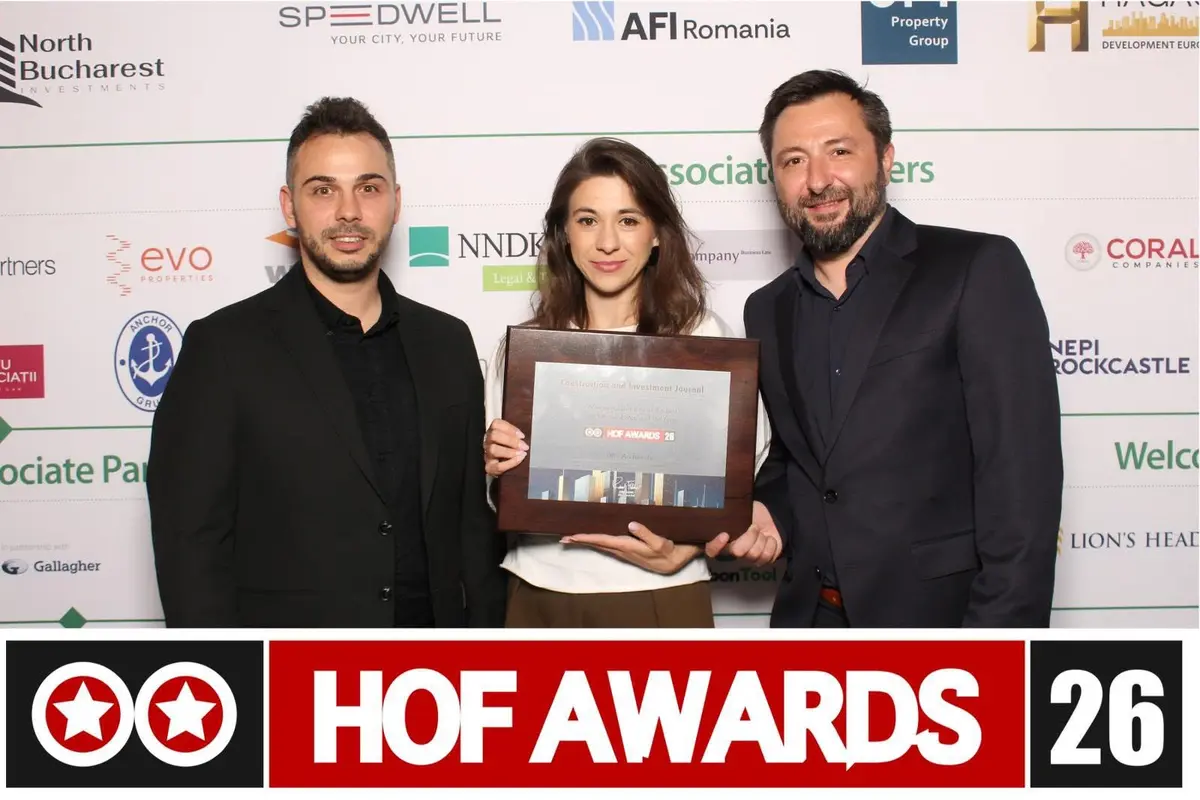 DRS-Architects câștigă Best of the Best Architectural Studio of the Year la HOF Awards